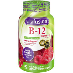 Kẹo dẻo bổ sung Vitamin B12 Vitafusion B12 1000mcg 140 viên 5 keo deo bo sung vitamin b12 vitafusion vitamin b12 1000mcg 140 vien ka