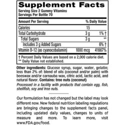 Kẹo dẻo bổ sung Vitamin B12 Vitafusion B12 1000mcg 140 viên 7 keo deo bo sung vitamin b12 vitafusion vitamin b12 1000mcg 140 vien kc