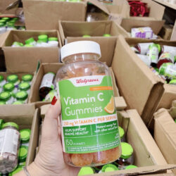 Kẹo dẻo bổ sung Vitamin C Walgreens Vitamin C Gummies 250mg 150 viên 3 keo deo bo sung vitamin c walgreens vitamin c gummies 250mg 150 vien ka