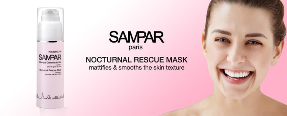 Mặt nạ giảm mụn ban đêm Sampar Nocturnal Rescue Mask 50ml