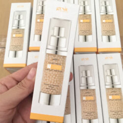Serum trứng cá hồi ngọc trai Genie Caviar Pearl Capsule Ampoule 30ml 7 serum trung ca tam ngoc trai genie caviar pearl capsule ampoule 30ml ka