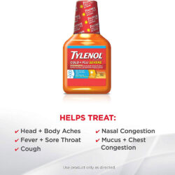 Siro Tylenol Cold Flu Severe Daytime 240ml 9 siro tri cam lanh tylenol cold flu severe daytime 240ml ke