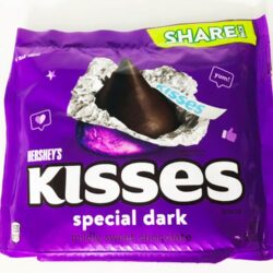 socola den hersheys kisses special dark 283g knd