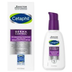 Kem dưỡng ẩm da mặt Cetaphil DermaControl Oil Absorbing Moisturizer SPF30 118ml 8 sua duong the cetaphil pro oily skin oil absorbing moisturizer 118ml dermacontrol kc