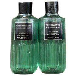 Sữa tắm gội cho nam Bath & Body Works FreshWater Hair, Face & Body Wash 295ml 3 sua tam bath amp body works body freshwater mens collection body wash 259ml 260824 ka
