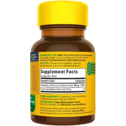 vien uong bo sung vitamin b6 nature made b6 100mg 100 vien knwe