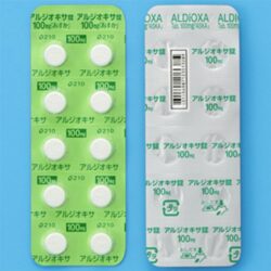 Viên uống hỗ trợ viêm loét dạ dày, tá tràng Aldioxa Tablets 100mg 100 viên 8 vien uong dac tri viem loet da day ta trang aldioxa tablets 100mg kc