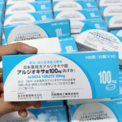 Viên uống hỗ trợ viêm loét dạ dày, tá tràng Aldioxa Tablets 100mg 100 viên 11 vien uong dac tri viem loet da day ta trang aldioxa tablets 100mg kf