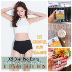 Viên uống giảm cân Genie X5 Diet Pro Extra 30 viên 11 vien uong giam can genie x5 diet pro extra 30 vien kc