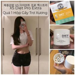 Viên uống giảm cân Genie X5 Diet Pro Extra 30 viên 14 vien uong giam can genie x5 diet pro extra 30 vien kf