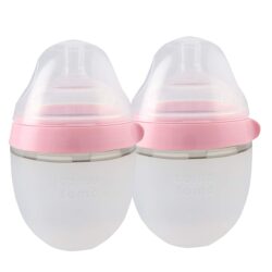 Bình sữa Silicone Comotomo Baby Bottle Soft Hygienic Silicone Set 150ml x2 (Màu hồng) 13 Comotomo Natural Feel Baby Bottle 1