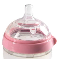 Bình sữa Silicone Comotomo Baby Bottle Soft Hygienic Silicone Set 150ml x2 (Màu hồng) 17 Comotomo Natural Feel Baby Bottle 5