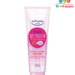 Sữa rửa mặt & tẩy trang Kose Cosmeport Softymo Cleansing Foam Hyaluronic Acid 190g