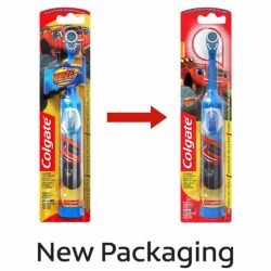 Bàn chải đánh răng trẻ em Colgate Blaze dùng pin (Xanh Dương) 8 ban chai danh rang tre em colgate blaze dung pin xanh duong kb