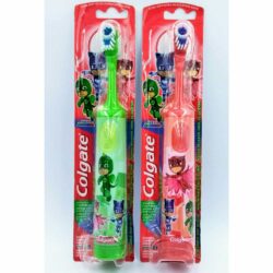 Bàn chải đánh răng trẻ em Colgate PJMASKS dùng pin (Xanh lá) 5 ban chai danh rang tre em colgate pjmasks dung pin xanh la ka