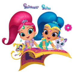 Bàn chải đánh răng trẻ em Kid’s Spinbrush Shimmer and Shine dùng pin (Hồng) 9 ban chai danh rang tre em kids spinbrush shimmer and shine dung pin hong kk