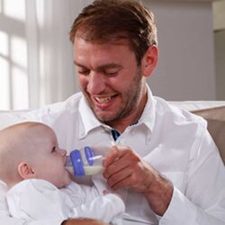 binh sua lansinoh momma 160ml set 3 binh size s ke