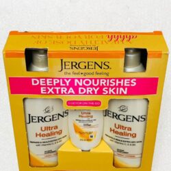 Bộ 3 sản phẩm dưỡng thể Jergens Ultra Healing (621ml x2)+88ml (Mẫu mới) 6 bo 3 san pham duong the jergens ultra healing 621ml x288ml mau moi krb