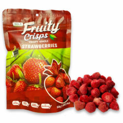 Dâu sấy giòn DJ&A Fruity Crisps Strawberries 50g 7 dau say gion dj a fruity crisps strawberries 50g kf