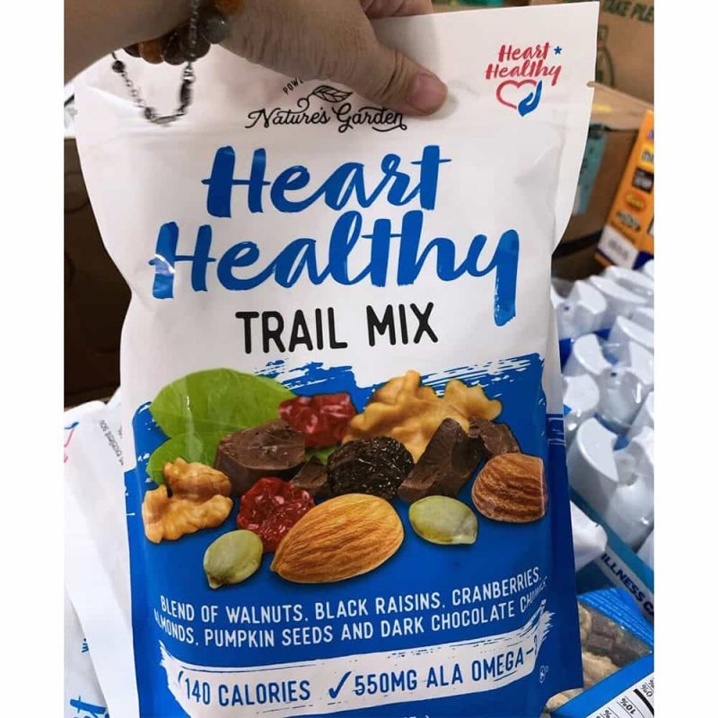 Hạt sấy khô tổng hợp Nature’s Garden Heart Healthy Trail Mix 737g ...