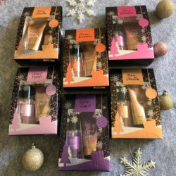 hop qua tang xit thom va duong the victorias secret winter orchid mist lotion 75ml x2 kj