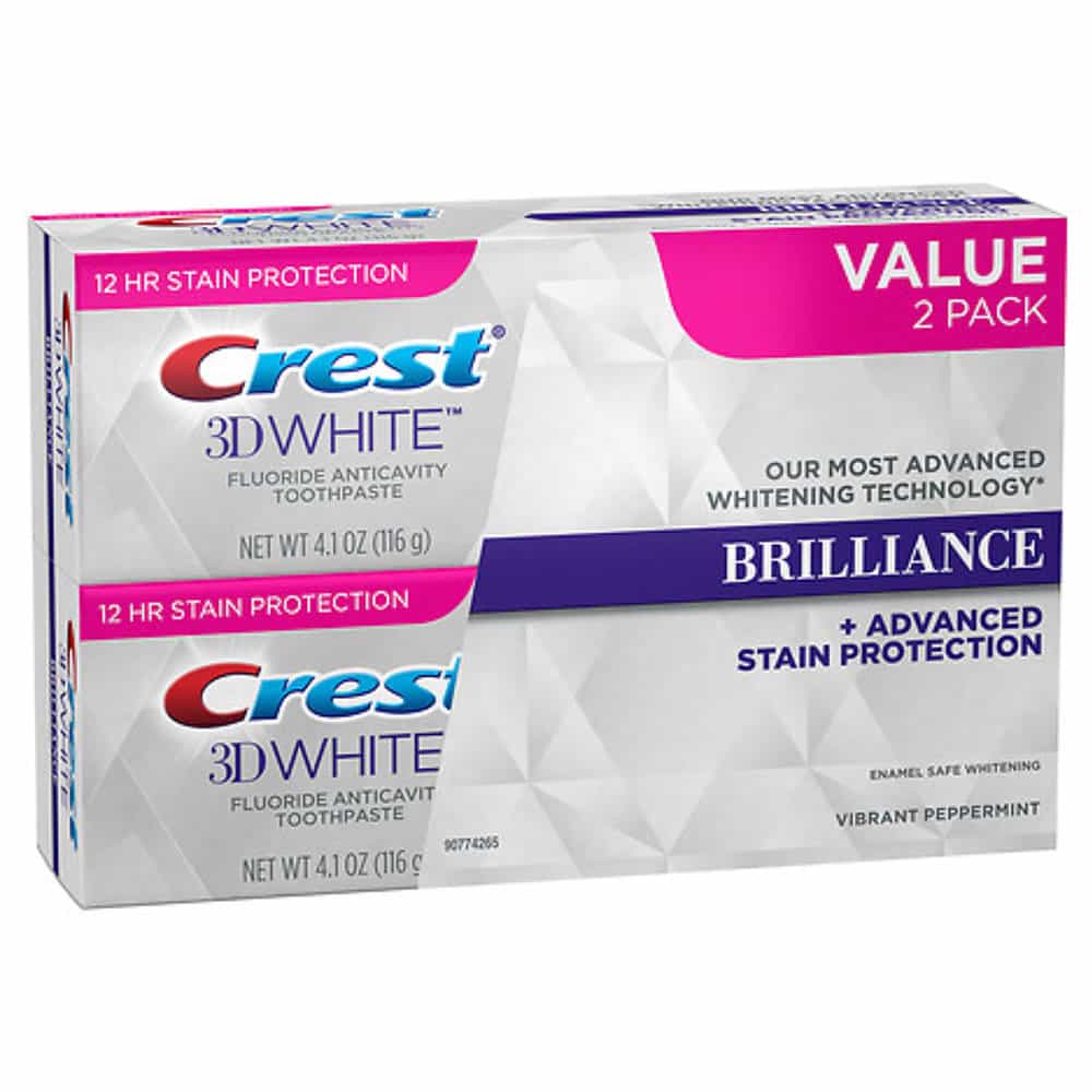 crest 3d white brilliance toothpaste charcoal