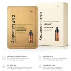 Mặt nạ Vitamin dưỡng trắng CNP Laboratory Vita Whitening Ampule Mask 25ml x20 miếng 11 mat na vitamin duong trang cnp laboratory vita whitening ampule mask 25ml x20 mieng ka