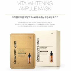 Mặt nạ Vitamin dưỡng trắng CNP Laboratory Vita Whitening Ampule Mask 25ml x20 miếng 10 mat na vitamin duong trang cnp laboratory vita whitening ampule mask 25ml x20 mieng kb