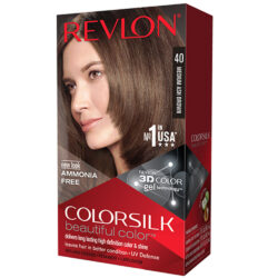 Nhuộm tóc Revlon Colorsilk Medium Ash Brown số 40 3 nhuom toc revlon colorsilk medium ash brown so 40 ka