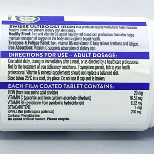 vien uong bo sung sat swisse iron 30 vien 281125 kd