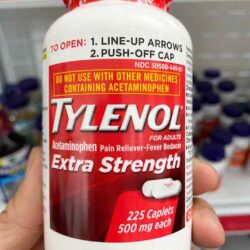 Viên uống Tylenol Acetaminophen Extra Strength 500mg 225 Caplets (Mẫu cũ) 6 IMG 0426