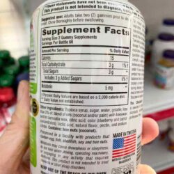 Kẹo dẻo hỗ trợ giấc ngủ ngon Vitafusion Melatonin Extra Strength 5mg 120 viên 12 Keo deo ho tro giac ngu ngon Vitafusion Melatonin Extra Strength 5mg 120 vien vi berry 0051