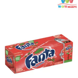 Nước ngọt Fanta hương dâu thùng 12 lon