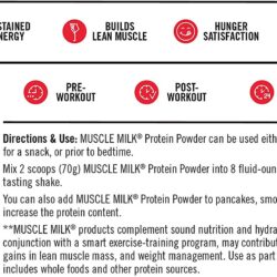Sữa tăng cơ vị socola Muscle Milk Genuine Protein Powder 2240g 25 Sua tang co vi socola Muscle Milk Genuine Protein Powder 2240g 8