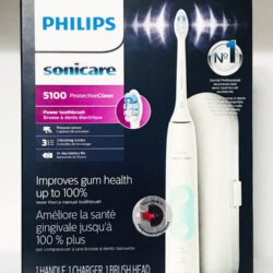 Bàn chải đánh răng sạc điện Philips Sonicare 5100 ProtectiveClean Whitening 10 ban chai danh rang sac dien philips sonicare 5100 protectiveclean whitening knb