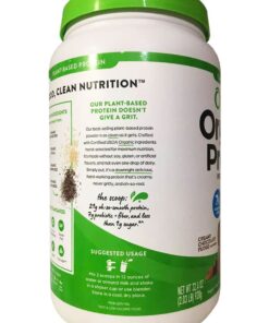 bot protein huu co orgain organic protein 920g huong socola 301024 ke