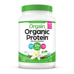 Bột Protein hữu cơ Orgain Organic Protein 920g hương Vani
