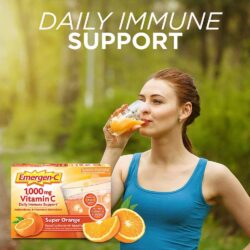 Bột sủi C tăng đề kháng Emergen-C Vitamin C 1000mg Super Orange 30 gói 5 bot sui c tang de khang emergen c vitamin c 1000mg super orange 30 goi ka