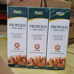 chai xit keo ong giam viem hong ho biosis propolis 30ml ka