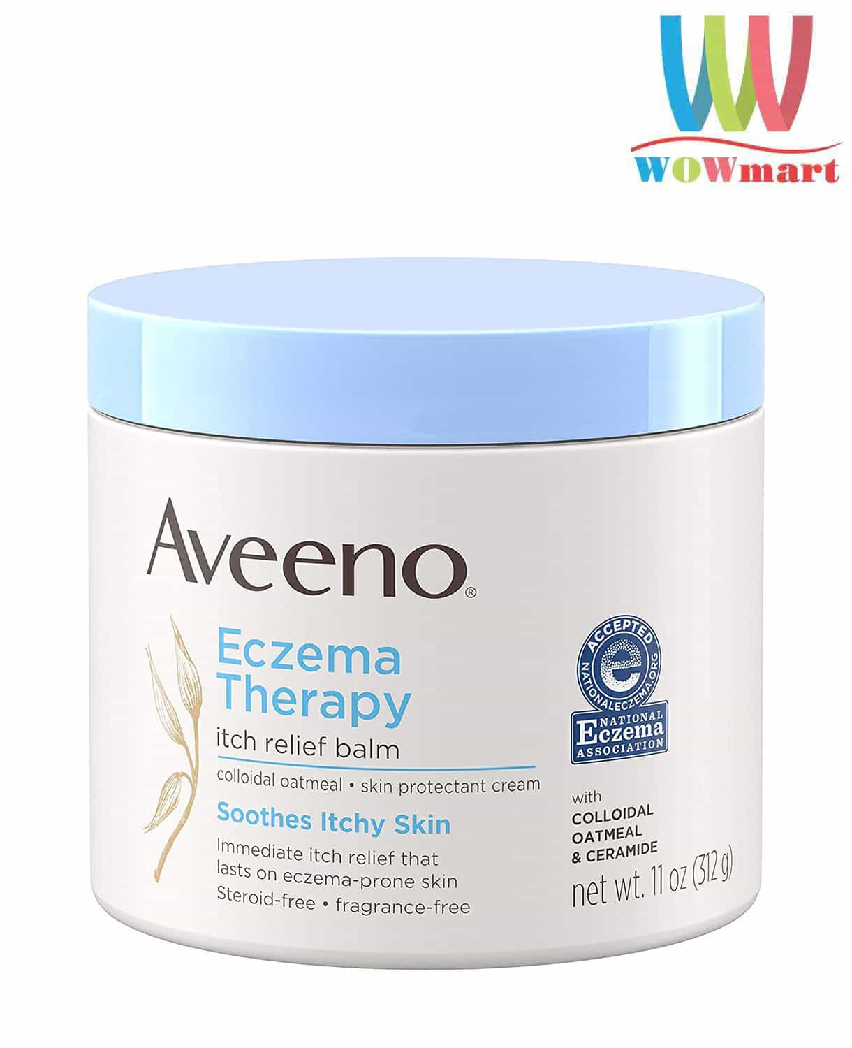 Sản phẩm aveeno eczema therapy giúp giảm triệu chứng eczema hiệu quả