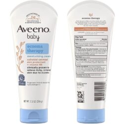 Kem bôi chàm ở trẻ em Aveeno Baby Eczema Therapy Moisturizing Cream 206g 5 kem boi aveeno tri cham o tre em aveeno baby eczema therapy moisturizing cream 206g kna