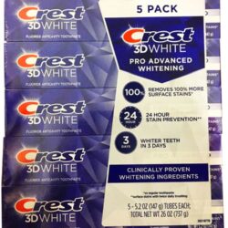 kem danh rang crest 3d white advanced triple whitening 158g x5 147g 100125 ka