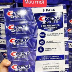 kem danh rang crest 3d white advanced triple whitening 158g x5 147g 100125 kb