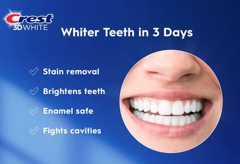 kem danh rang crest 3d white advanced triple whitening 158g x5 147g 100125 kd