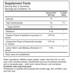 Kẹo dẻo hỗ trợ giấc ngủ ngon Vitafusion Melatonin 3mg Sugar Free 140 viên 7 keo deo ho tro giac ngu ngon vitafusion melatonin 3mg 140 vien vi tra trai cay kc