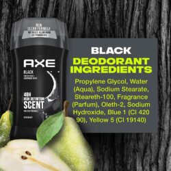 Lăn khử mùi cho nam AXE Black Antiperspirant Deodorant 85g 12 lan khu mui cho nam axe black antiperspirant deodorant 76g 85g ke