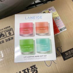 Mặt nạ ngủ cho môi Laneige Lip Sleeping Mask Gift Set 20g x4 mùi 8 mat na ngu cho moi laneige lip sleeping mask gift set 20g x4 mui kc