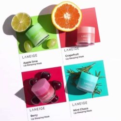 Mặt nạ ngủ cho môi Laneige Lip Sleeping Mask Gift Set 20g x4 mùi 11 mat na ngu cho moi laneige lip sleeping mask gift set 20g x4 mui ke