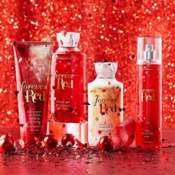 Set tắm dưỡng xịt thơm Bath & Body Works Forever Red 5 set tam duong xit thom bath body works forever red kb