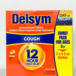 Siro ho Delsym 12 Hour Cough Relief Day or Night 296ml cho người lớn và trẻ em 4+ (vị Cam) 7 siro ho delsym 12 hour cough relief day or night 296ml cho nguoi lon va tre em 4 vi cam knb